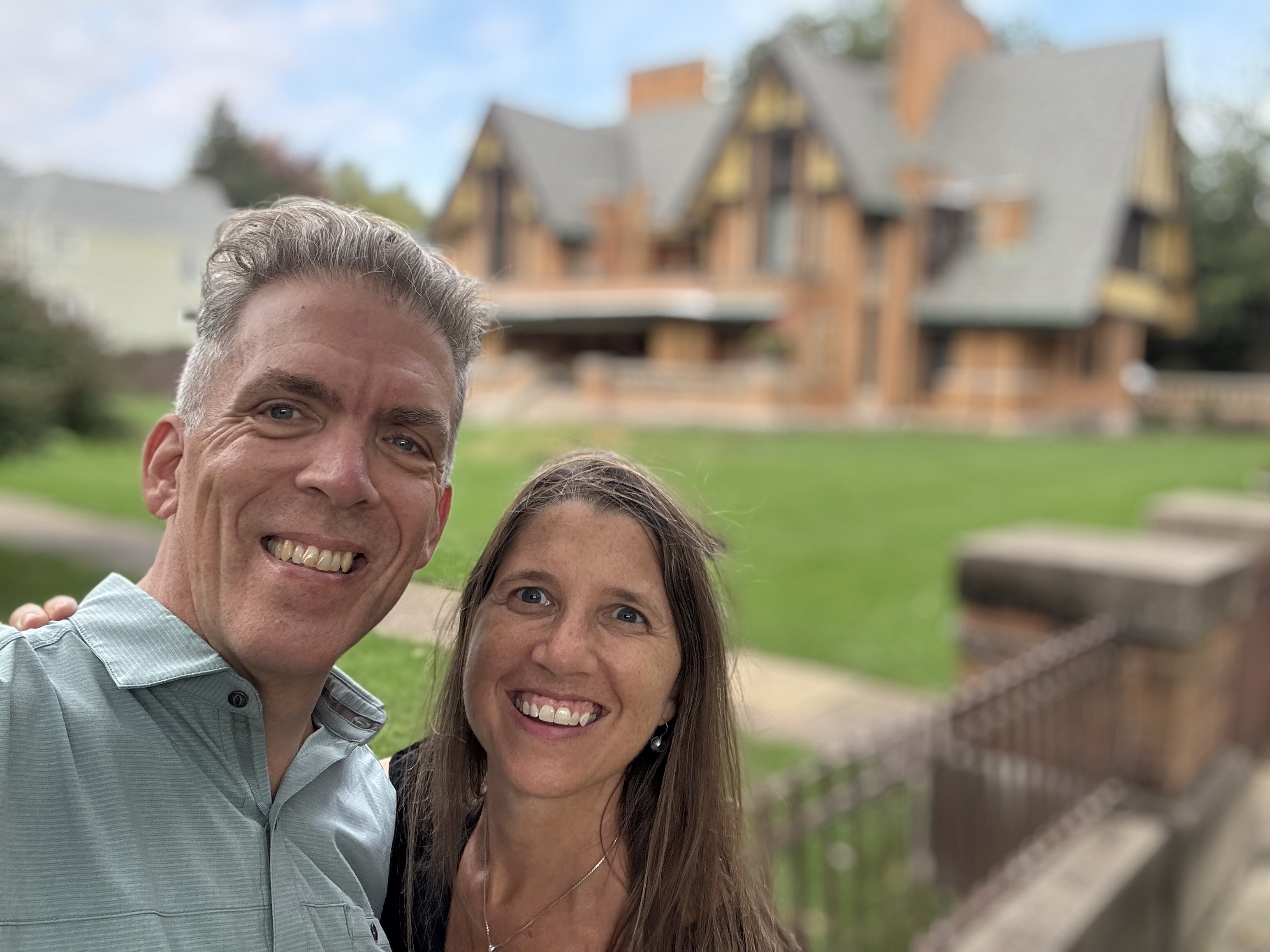 Scott Arena and his wife